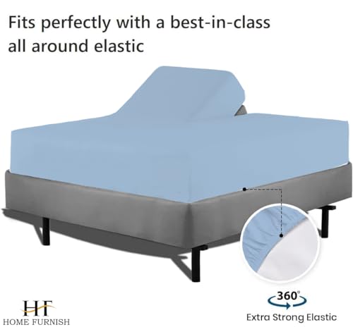 Top Split King Fitted Sheet Only for Adjustable beds