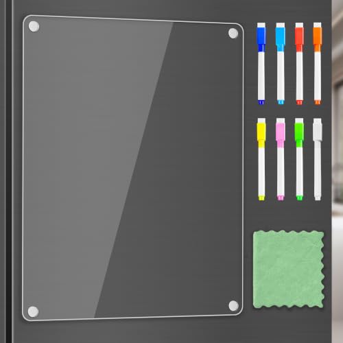 Acrylic Magnetic Whiteboard for Fridge