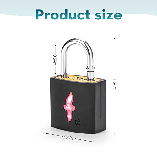 TSA Luggage Locks 4 (4 Count)