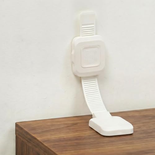 Upgraded No Drill Furniture Anchors for Baby Proofing (2 Count)