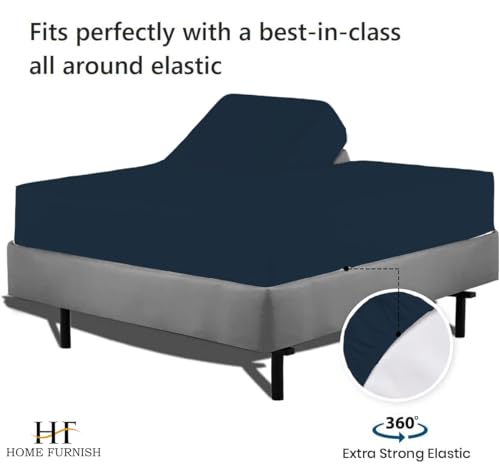 Top Split King Fitted Sheet Only for Adjustable beds