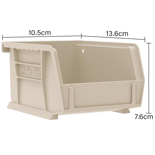 30210 AkroBins Plastic Storage Bins (6 Count)