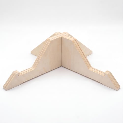 1 Pcs Slackline Balance Board Stand Slackline Board Display Rack Wooden Balance Training Accessories for Adult Gym Fitness Center Yoga Surfing Training