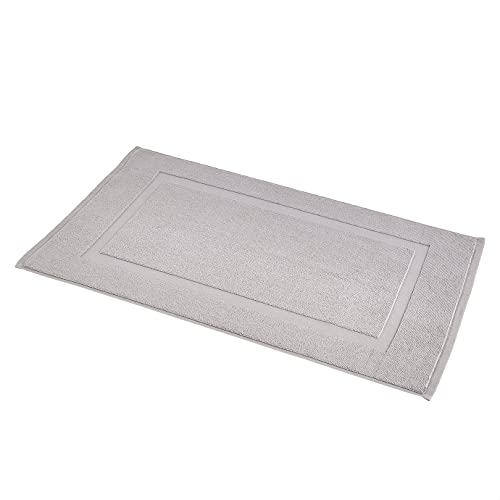 Banded Bathroom Bath Rug Mat