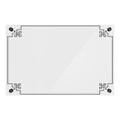 Deco Border Acrylic Dry Erase Board