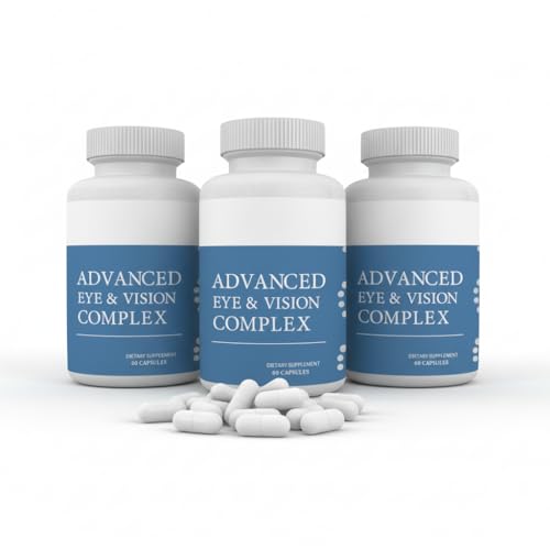 1 Complete Research Vision Formula Advanced Eye Health Vitamin & Mineral Supplement Support w (180 Count)