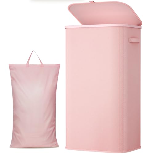 105L Large Laundry Basket with Lid