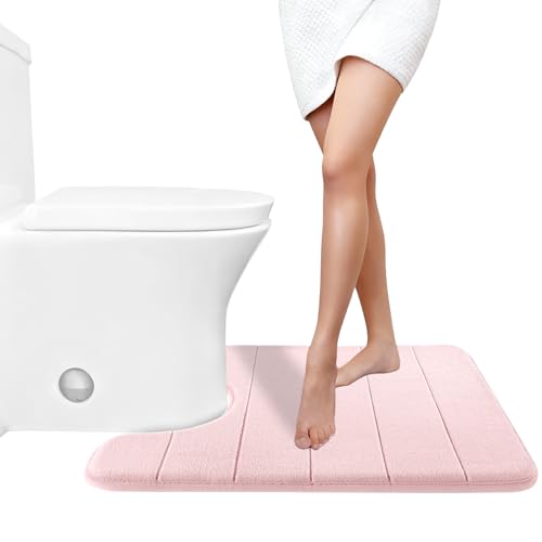Memory Foam Toilet Bath Mat U