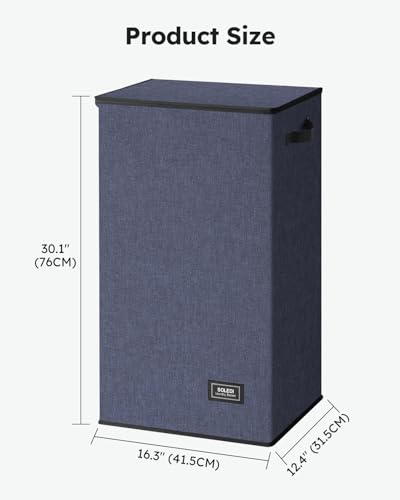 100L Laundry Hamper with Lid