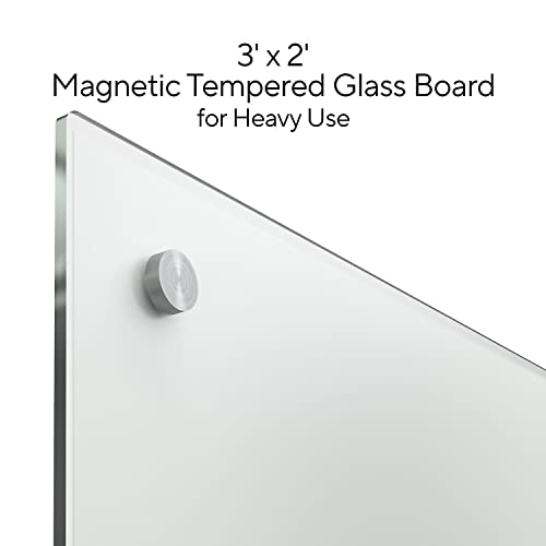 Magnetic Tempered Glass Dry Erase Board