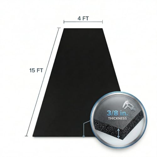 Traxxon by FlooringInc Rubber Gym Flooring Roll