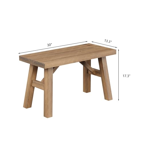 Sawmill Solid Wood Bench