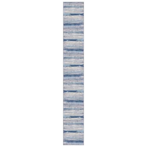 Modern Abstract Washable Long Rug Runner 2.6x18 Hallway Rug Runner Non (46.8 Sq Ft)