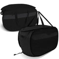 100L Extra Large Mesh Pop Up Laundry Hamper with Lid & Handles 2 Pack