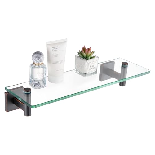 Wall Shelves Bathroom Hardware Glass Floating Shelf 12