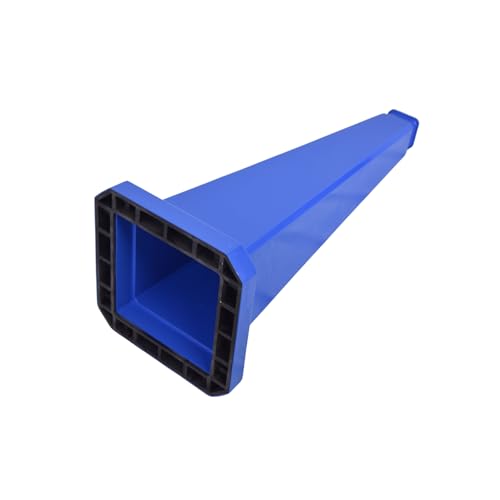 6 Pack 36 Inch Solid Blue Traffic Cone
