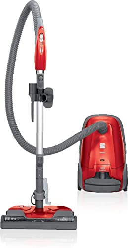 81414 400 Series Pet Friendly Lightweight Bagged Canister Vacuum with Extended Telescoping Wand