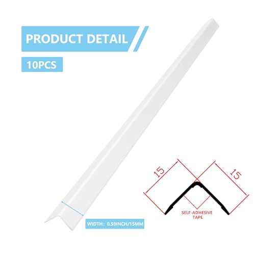 10pcs 57" L*0.59" W Aluminum Self