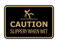 Classic Framed Caution