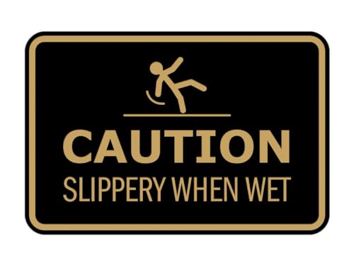Classic Framed Caution