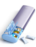 Metal 7 Day Travel Pill Organizer 2 Times a Day