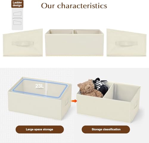 Closet Storage Bins (5 Count)