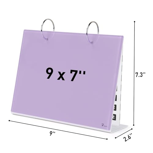 Small Glass Desktop Whiteboard Calendar