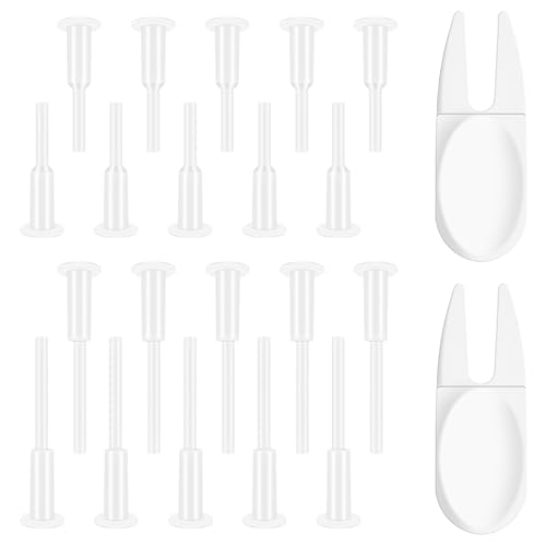 20 Air Stopper Plugs with 2 Removal Tools (22 Count)