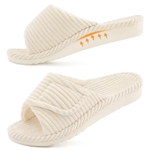 Orthopedic Slippers for Women Arch Support House Shoes