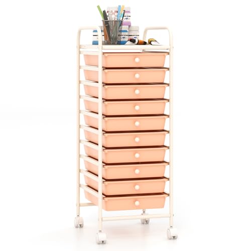 10 Drawer Storage Cart w
