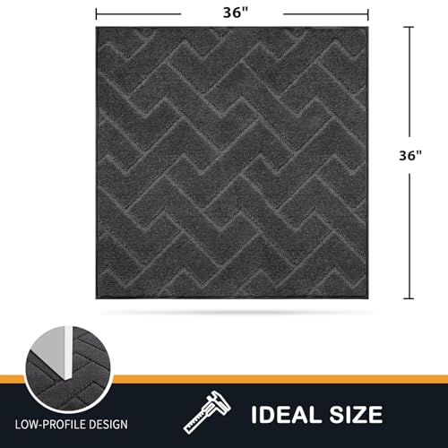 Dirt Trapping Door Mat Indoor Entrance (9 Sq Ft)