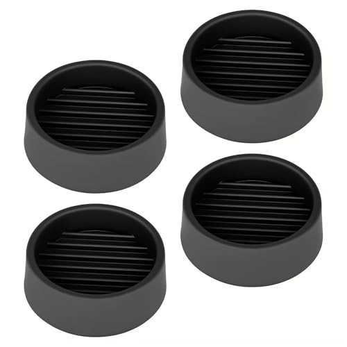 1.5X1.5 Round Rubber Caster Cups (4 Count) - Bel Marant