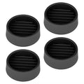 1.5X1.5 Round Rubber Caster Cups (4 Count) - Bel Marant
