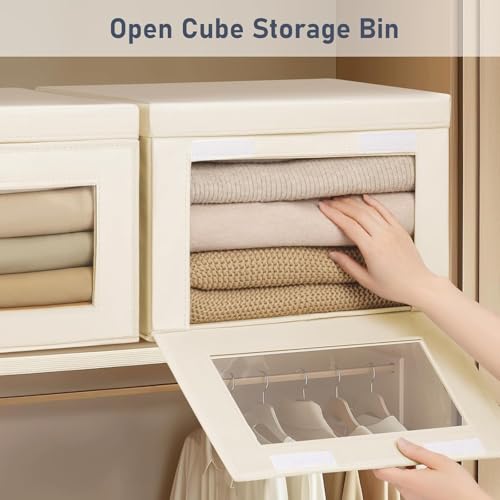 Storage Bins with Lids (6 Count)