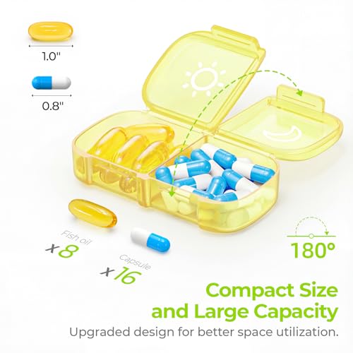 Weekly Pill Organizer 2 Times a Day
