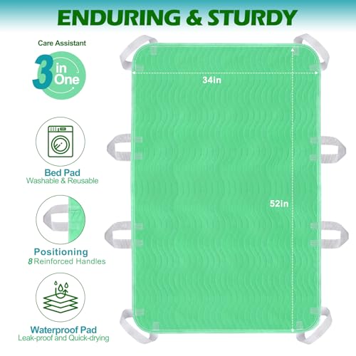 Positioning Bed Pad with Handles