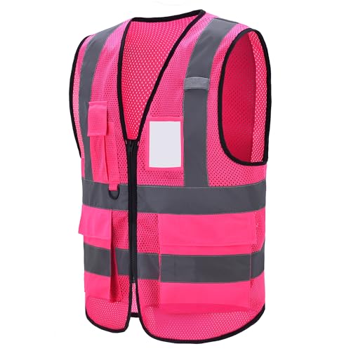 High Visibility Safety Vest with Reflective Strips - Bel Marant
