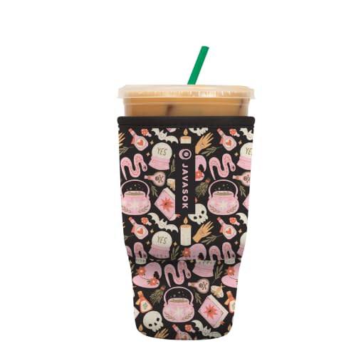 JavaSok Iced Coffee & Cold Soda Insulated Neoprene Cup Sleeve