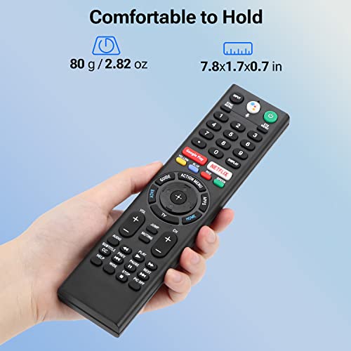 for Sony-TV-Remote-Voice, Replacement for Sony Bravia Remote RMF-TX310U for All OLED LED Smart TVs with Voice Control, 1-Year Warranty