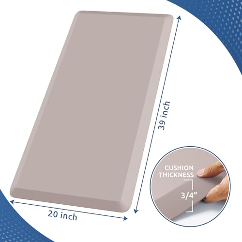 0.8" Thick Kitchen Floor Mat Cushioned Anti Fatigue