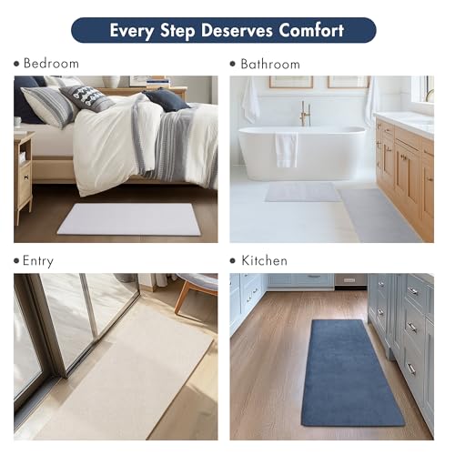 Signature Marshmallow Bathroom Rug Non Slip