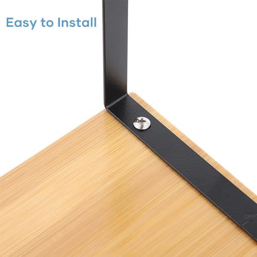 Bamboo Cabinet Organizer Shelf (4 Count)
