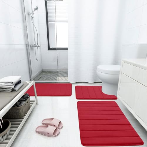 Memory Foam Bath Mat 24 x 16