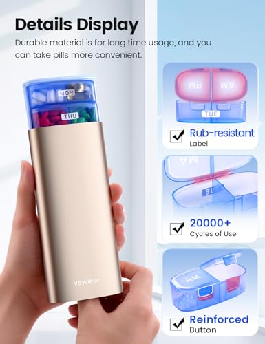 AM PM Metal Pill Organizer - Bel Marant