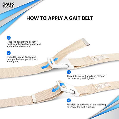 Plastic Buckle Gait Belt