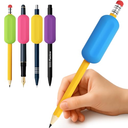 5 Pack Colorful Weighted Pencil Grips