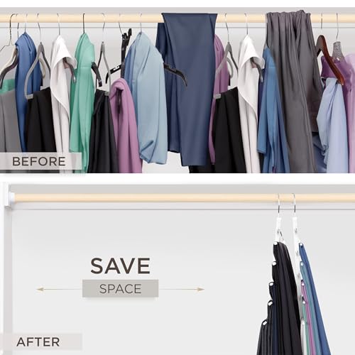 Pants Hangers Space Saving (4 Count)