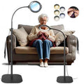 12X Large Magnifying Glass with Light and Floor Stand