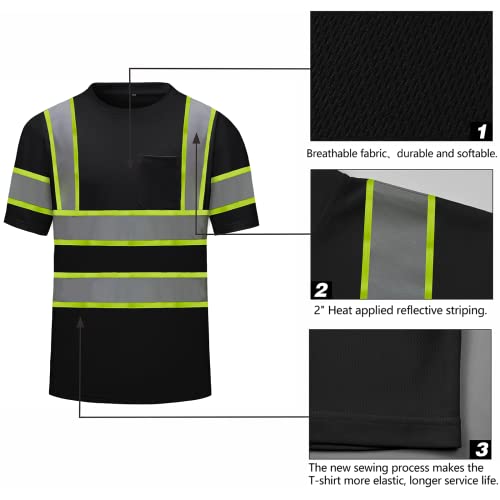 Hi Vis Safety Shirts (3 Count)
