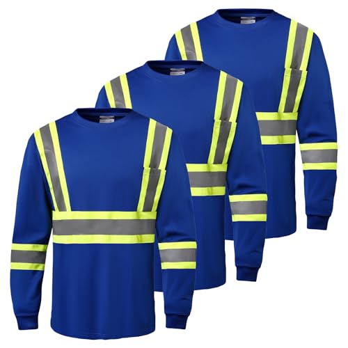 Hi Vis Safety Shirts (3 Count)